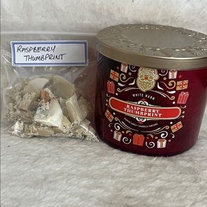 5/$20 Bath and Body Works Raspberry Thumbprint Leftover Wax Melts